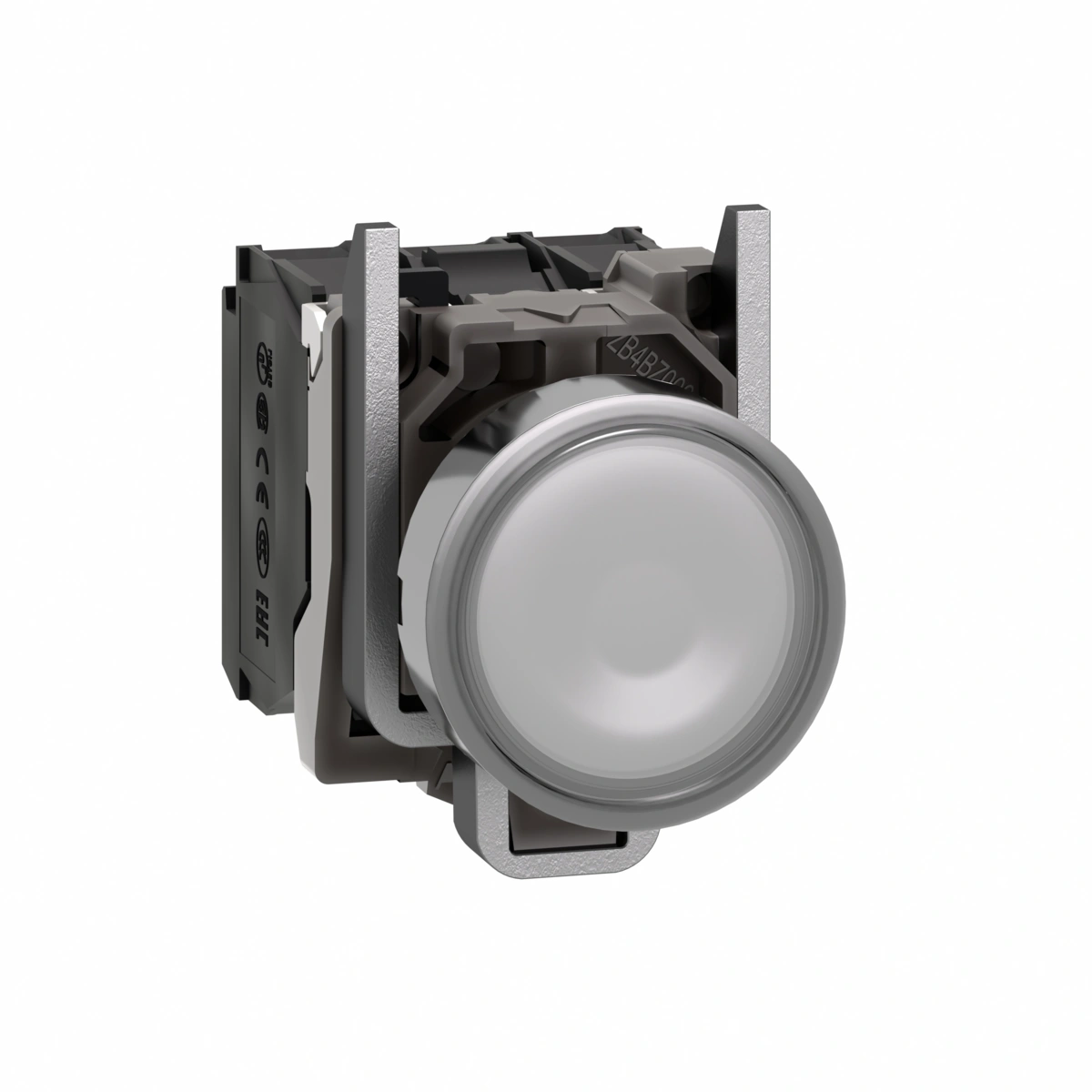 Harmony XB4 przycisk płaski biały, LED 24V