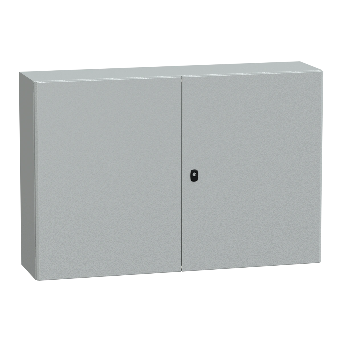 PanelSeT Obudowa wisząca S3D drzwi podwójne z płytą montażową ocynkowaną IP55 800x 1200x 300mm