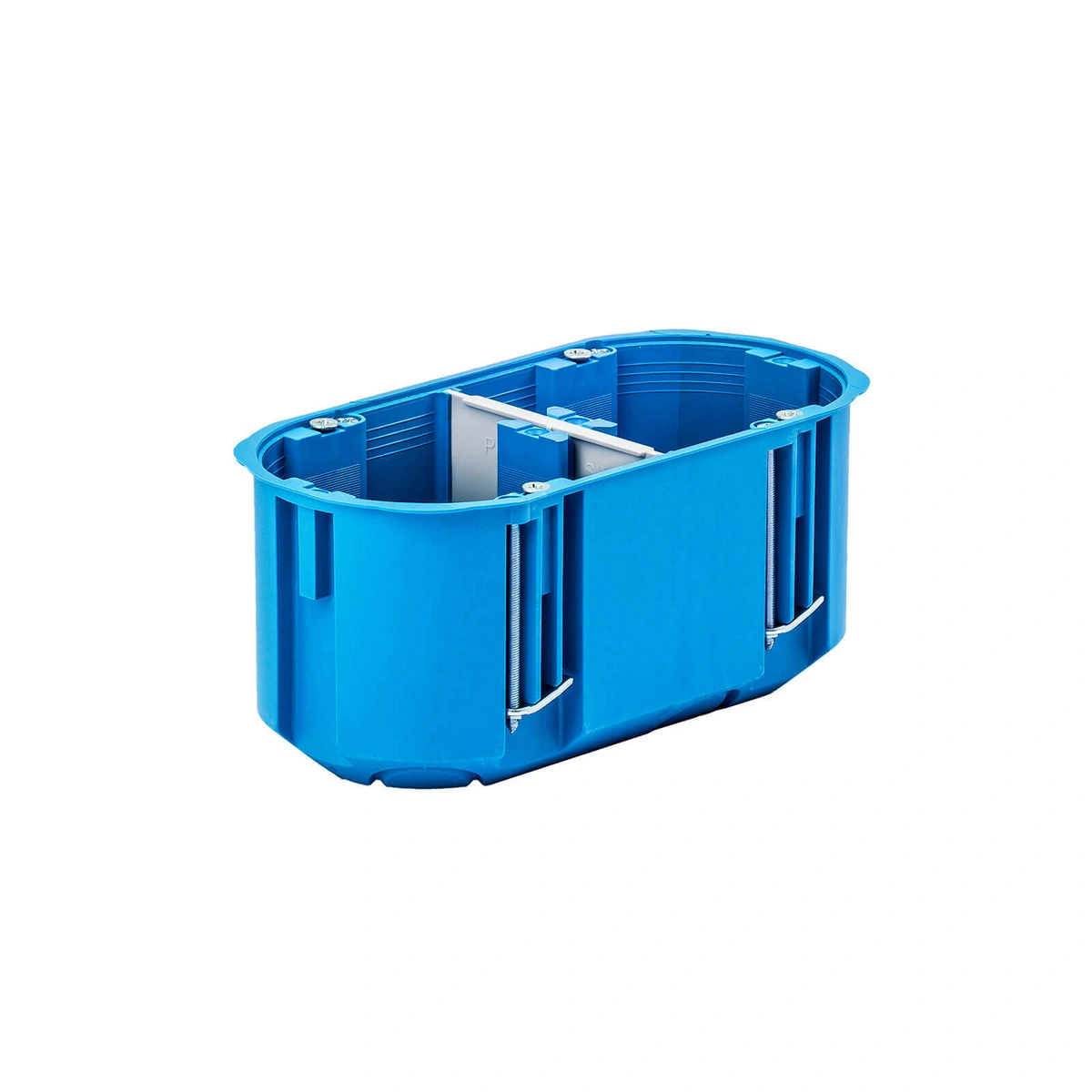 puszka gipsowa 60 2-krotna głęboka niebieska SIMET P2x60D SAMOGASNĄCA, BEZHALOGENOWA [37]