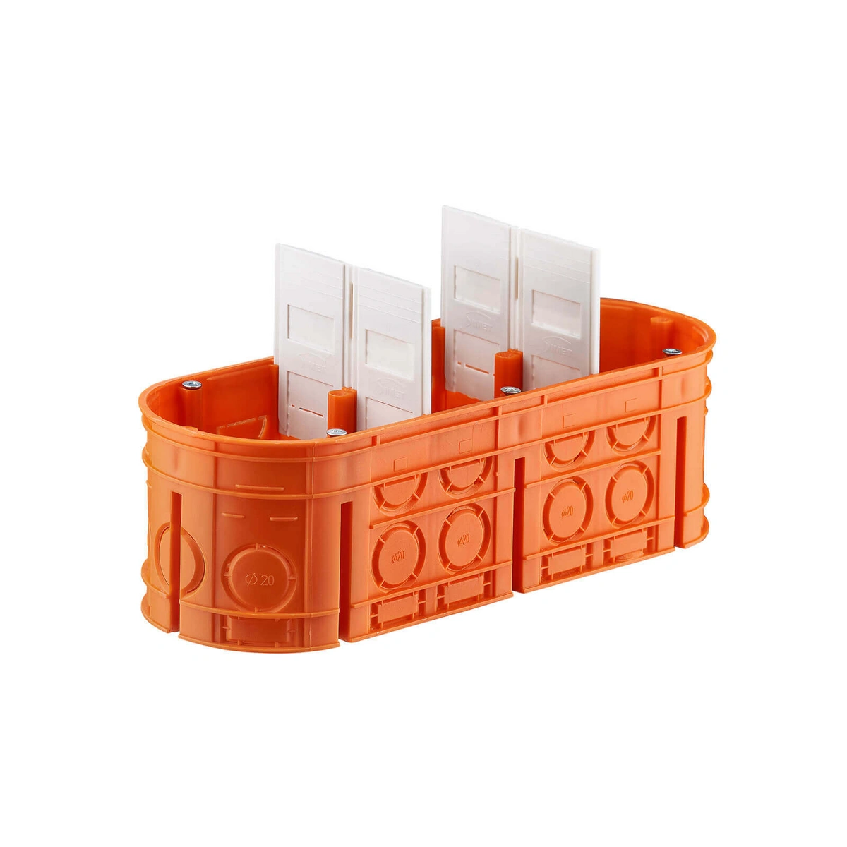 puszka podtynkowa M3x60F MULTIWALL pomarańczowy
