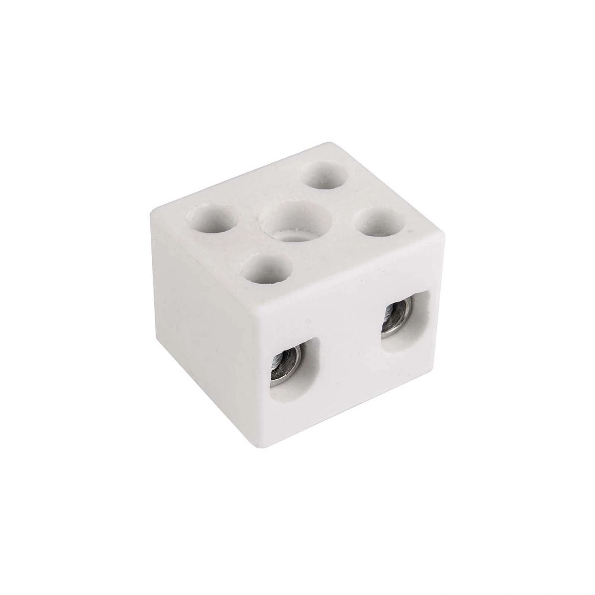 Złączka gwintowa porcelanowa CPO-15A-2P biały