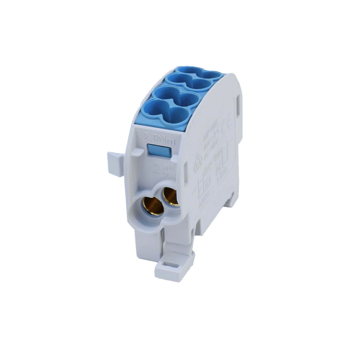 SCB 25 Blok rozdzielczy - odgałęźny Al/Cu 80110 SIMBLOCK niebieski