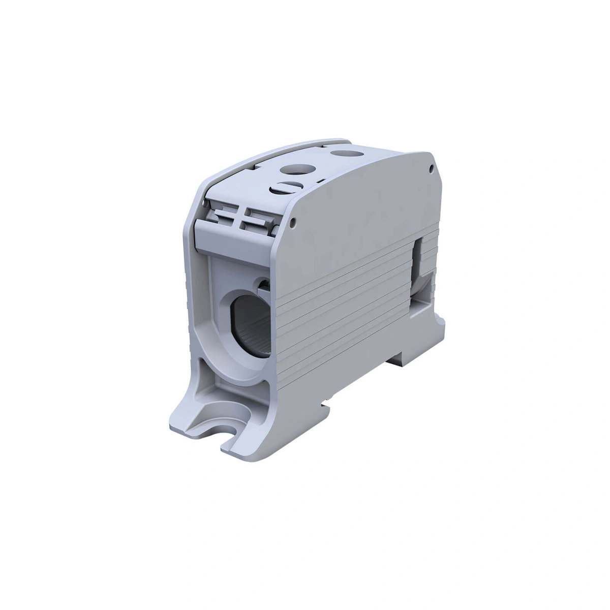 STB 95 Złączka szynowa gwintowa Al/Cu 87510 SIMBLOCK szary