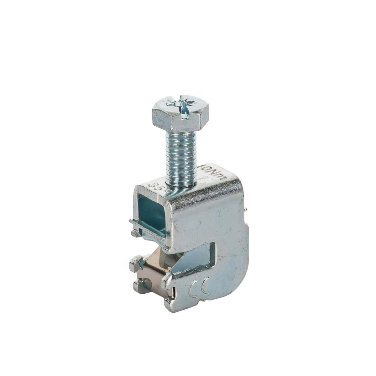Zacisk szynowy ZS 35 S-10 metaliczny