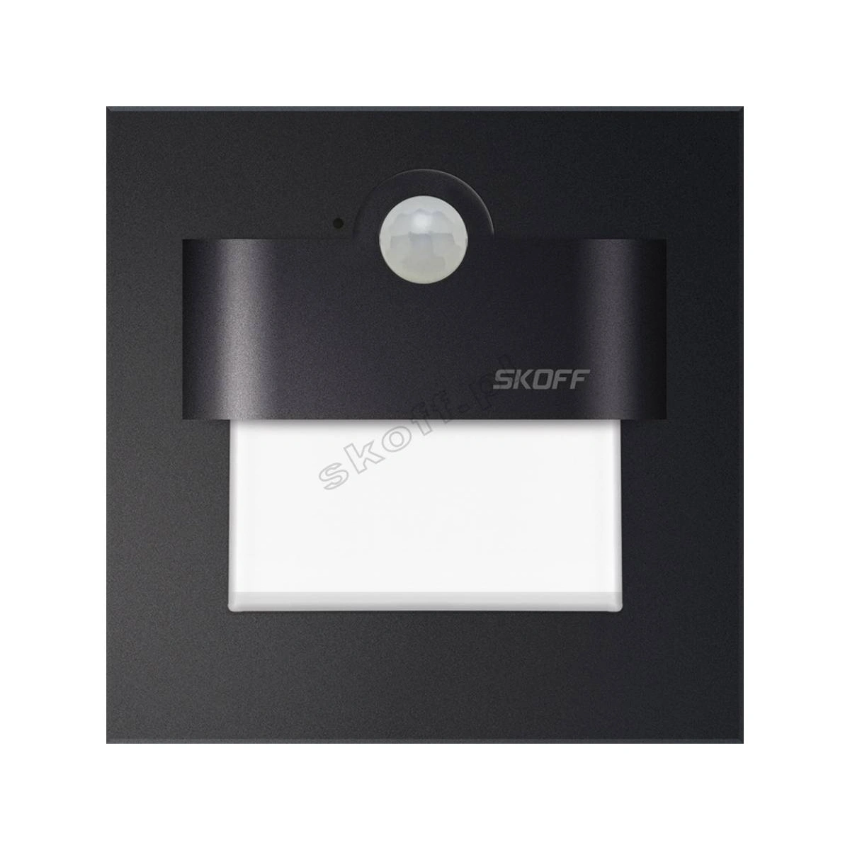 oprawa przyschodowa z czujnikiem ruchu Tango LED PIR 120 st. Motion Sensor Light SKOFF 10V DC 1,0 W IP20 4000 K czarny mat szt.