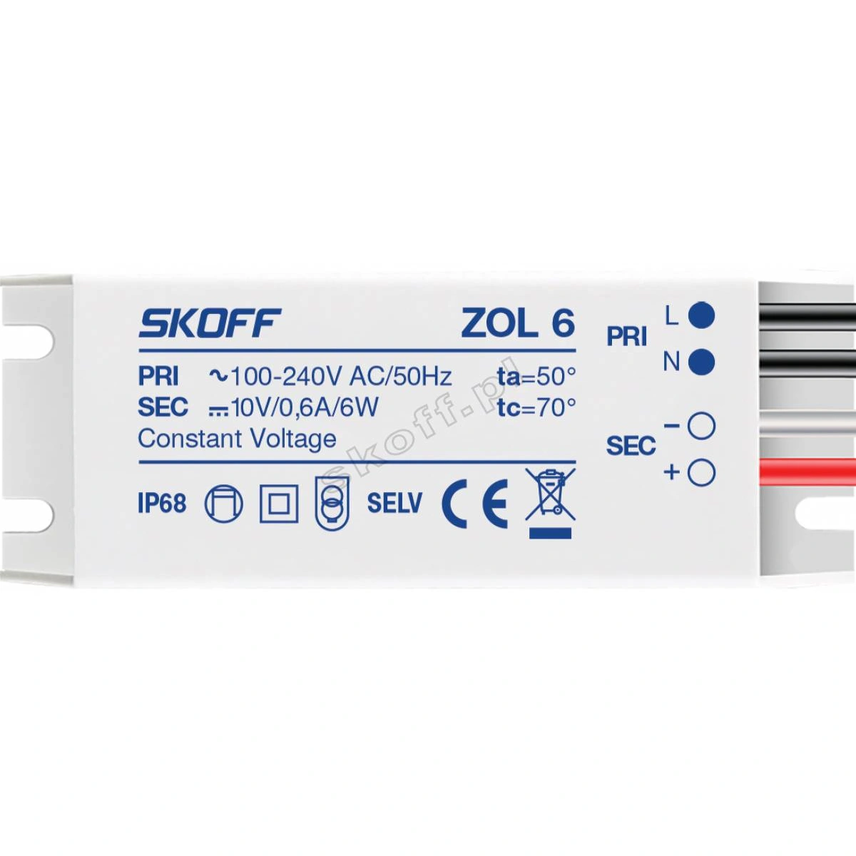SKOFF zasilacz LED ZOL 6W 10V