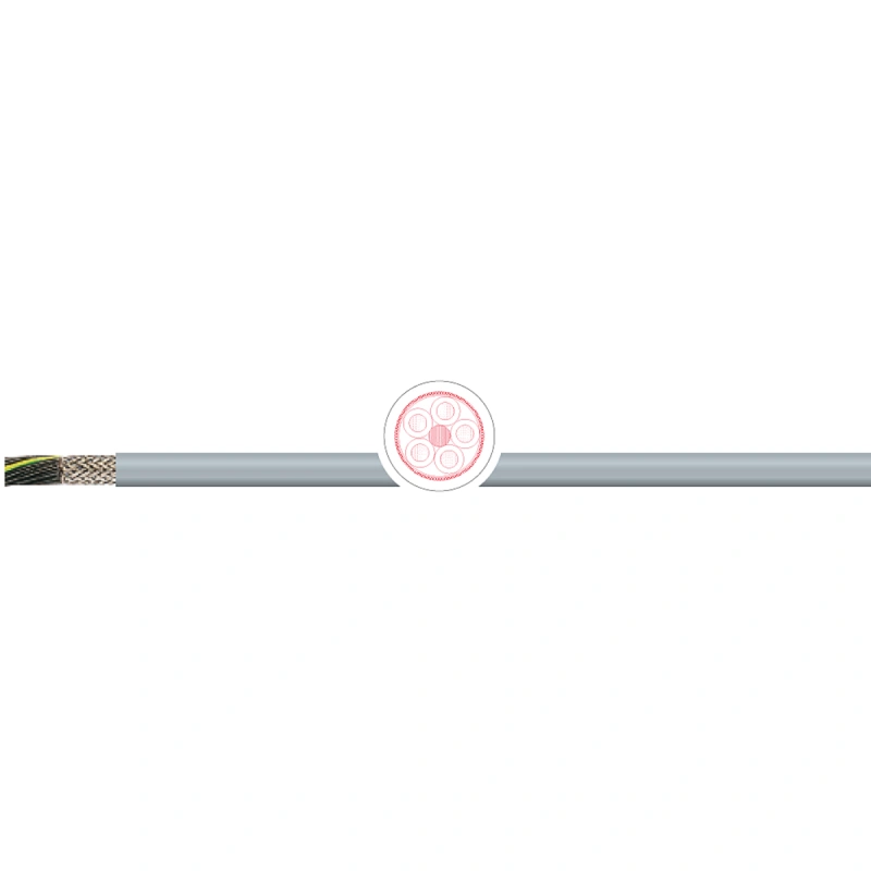 KAWEFLEX 6230 SK-C-PUR UL/CSA JZ, szary RAL 7001 18G0,75 (AWG19)