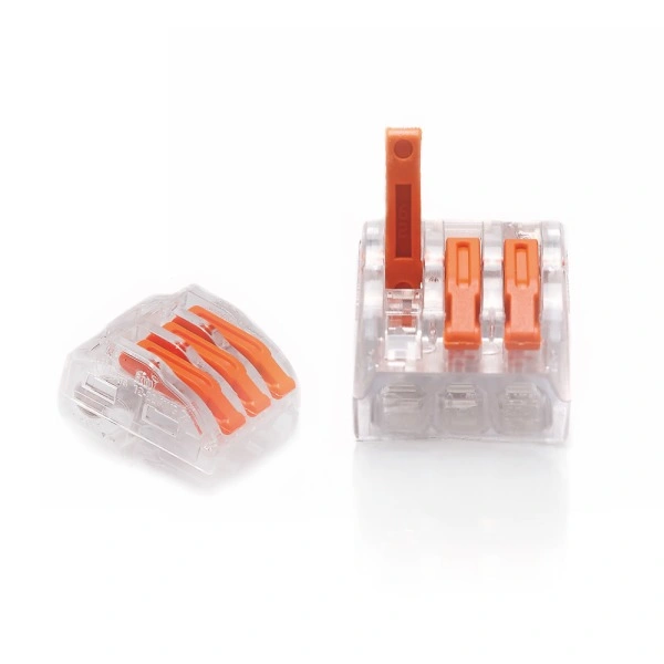 WAGO złączka uniwersalna 3x4mm 50szt, przeźroczysta TRYTYT