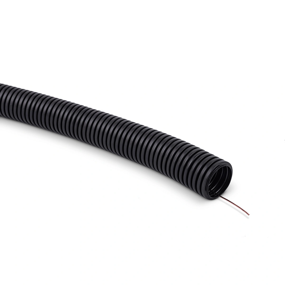 Rura elektroinstalacyjna karbowana PVC odporna na promieniowanie UV z pilotem, 750N RKSSUVP 32/26-50mb