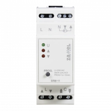 Sterownik rolet uniwersalny modułowy na szynę TH35, 230V SRM-11