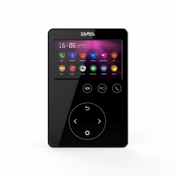 Wideomonitor 4,3" z dotykowymi przyciskami czarny typ: VP-817B