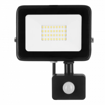 Naświetlacz LED SOLIS 30W PIR 230V IP44 barwa biała ciepła TYP: NAS-30WWPIR