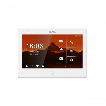 10" WIDEOMONITOR IPS HD Z DOTYKOWYM EKRANEM ORAZ BRAMKĄ WIFI / BIAŁY TYP: VP-810WHDWIFI