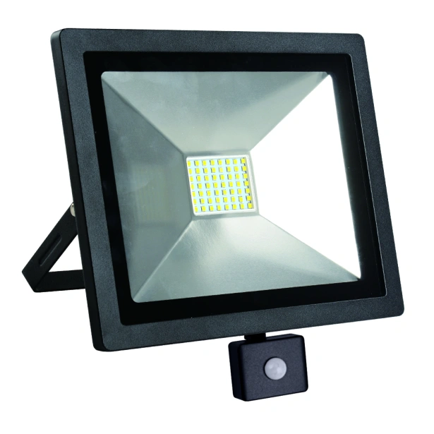 Naświetlacz LED slim 50W/230V 6400K PIR C06-MHS-50W-64-PIR
