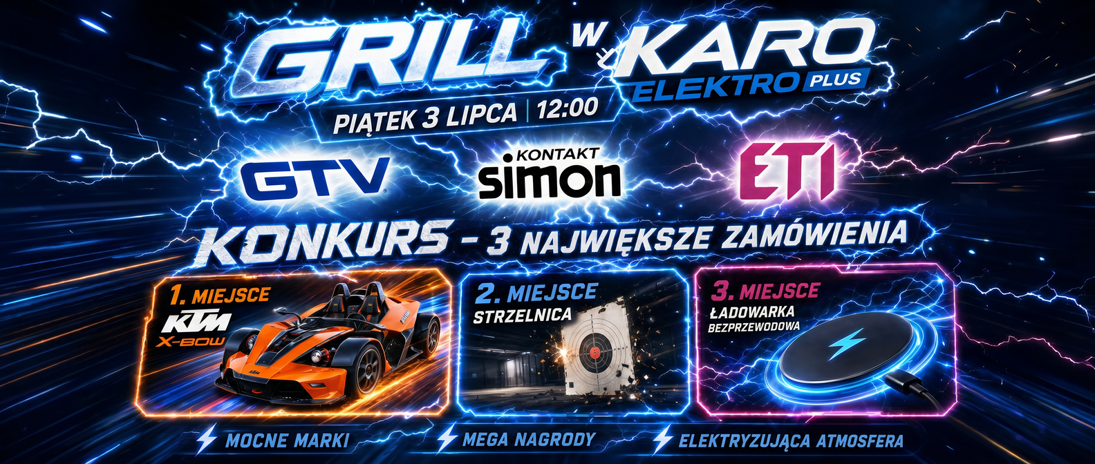 Grill w Karo Elektro Plus - Konkurs na największe zamówienie