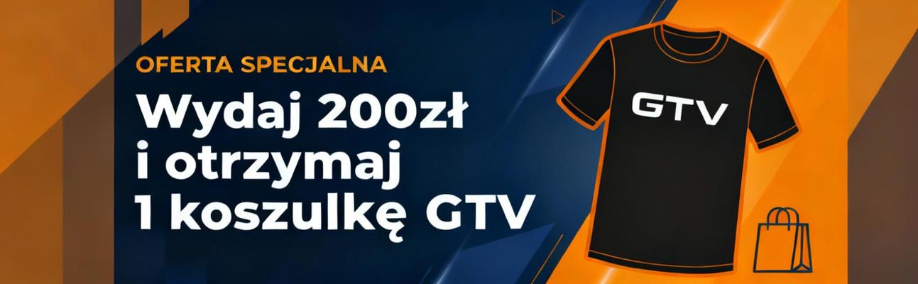 Koszulka GTV gratis do zamówienia