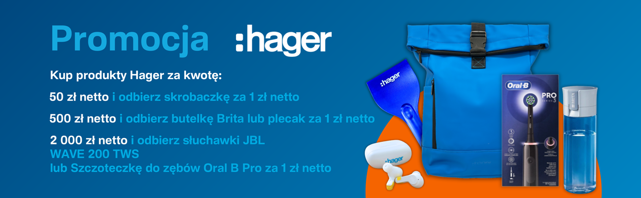 Promocja Hager - Nagrody za zakupy