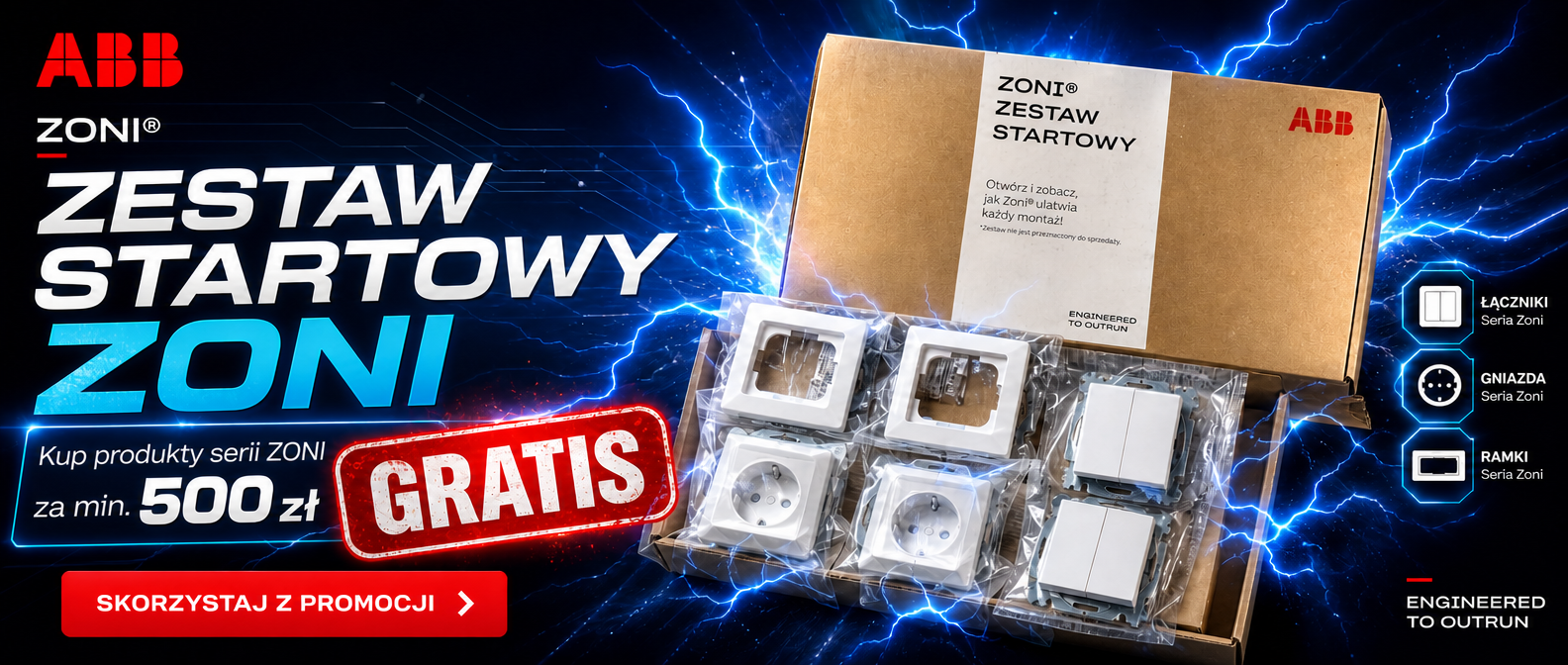 ABB Zoni - Zestaw startowy gratis za zakupy