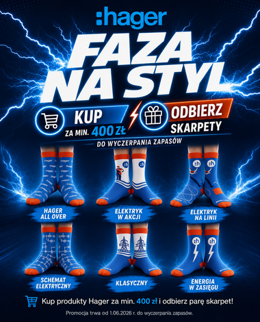 Hager Faza na Styl - skarpety za zakupy