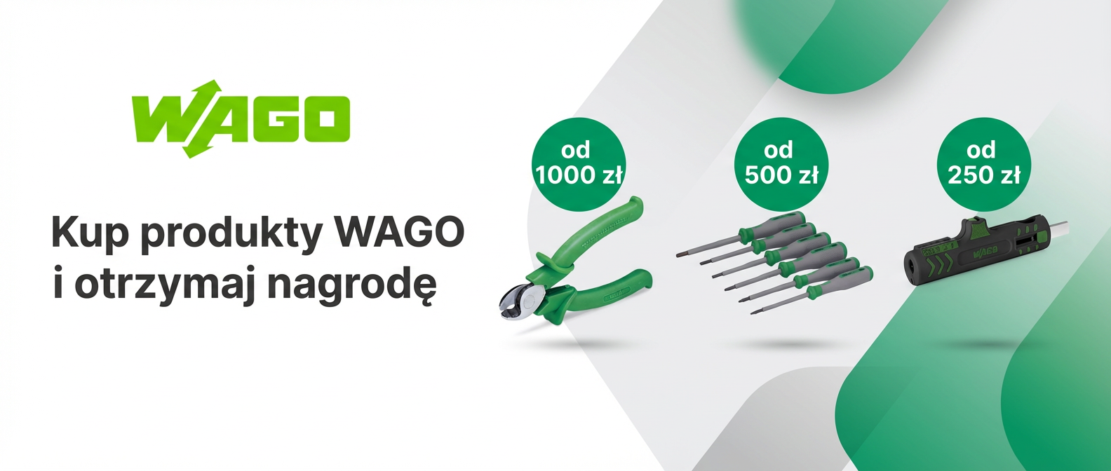 Promocja WAGO - Nagrody za zakupy