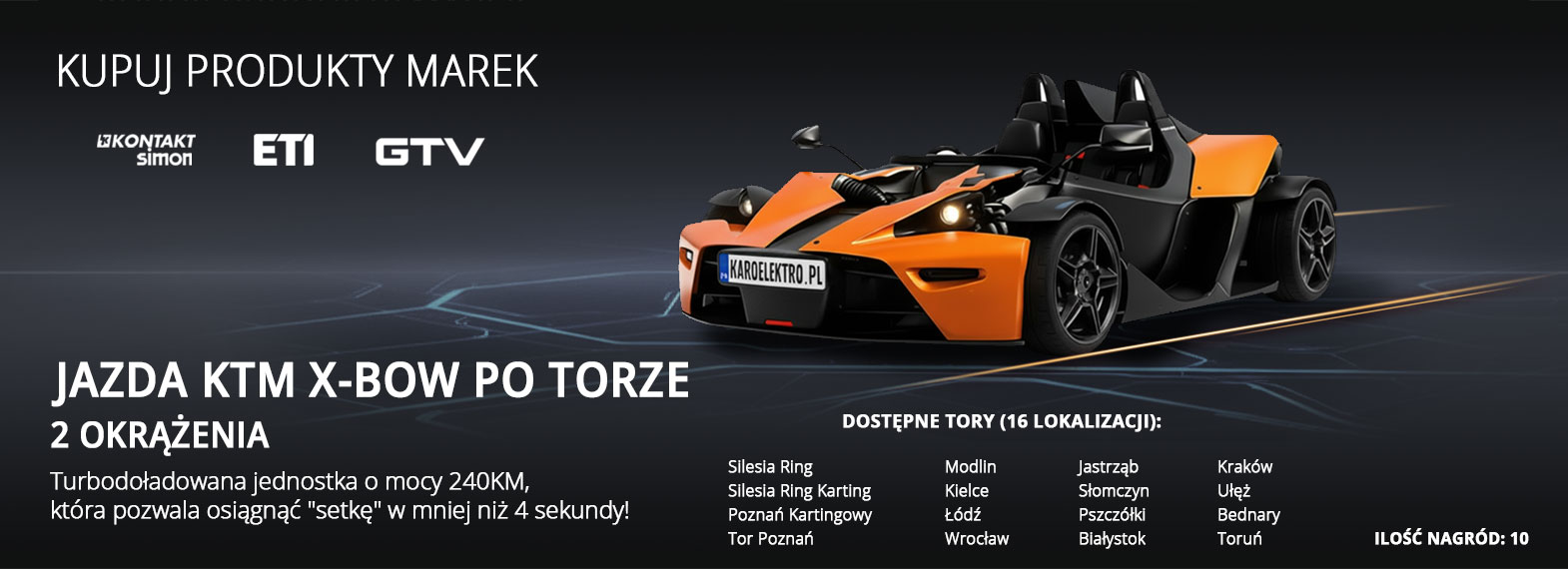 Jazda KTM X-BOW