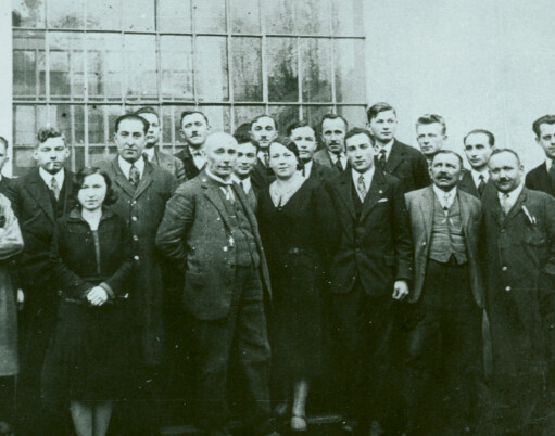 Dyrekcja i pracownicy, 1921 r.