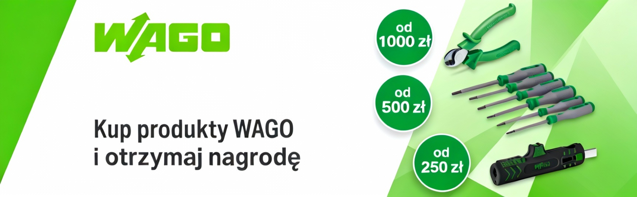 Promocja WAGO - Nagrody za zakupy