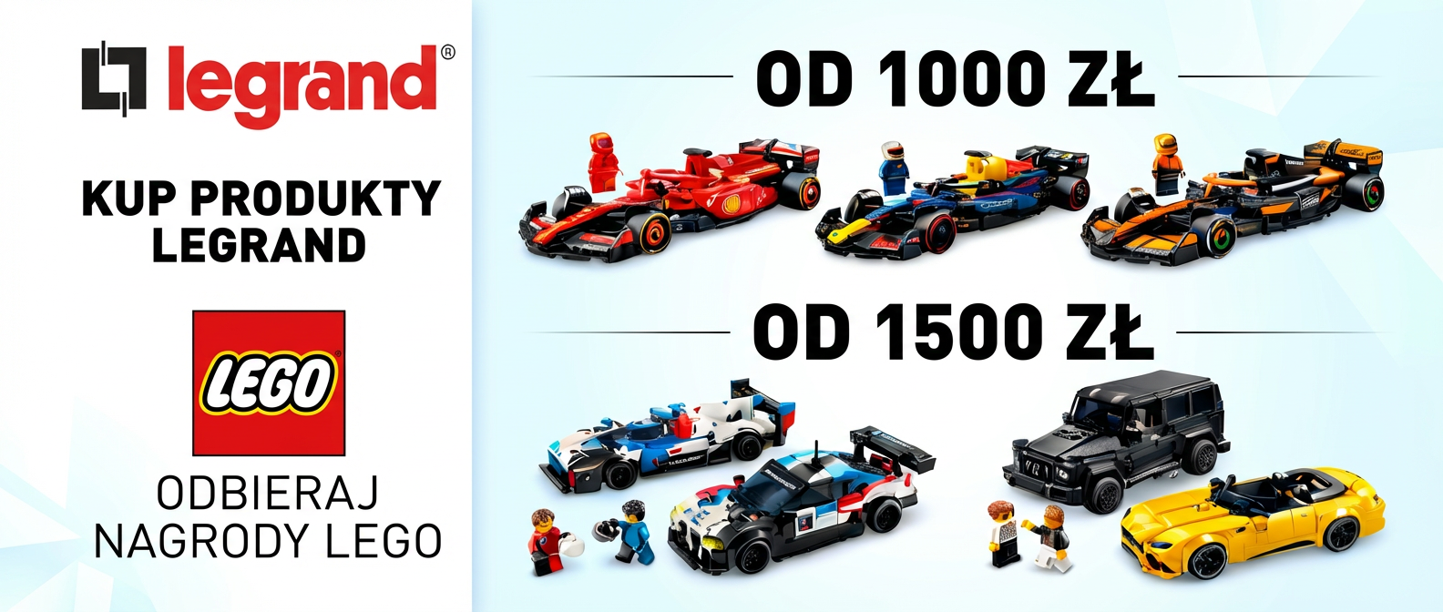 Promocja Legrand - Nagrody Lego za zakupy