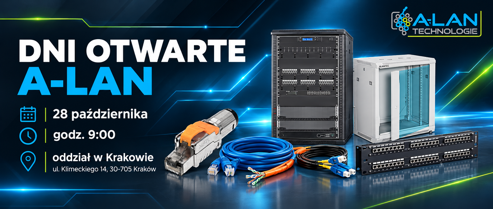 Dni otwarte A-LAN - 28 października, godz. 9:00, oddział w Krakowie, ul. Klimeckiego 14