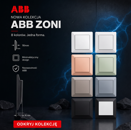 ABB Zoni - Nowa kolekcja, 8 kolorów