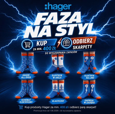 Hager Faza na Styl - skarpety za zakupy