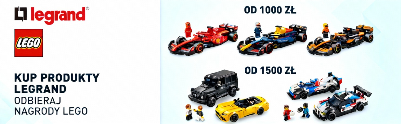 Promocja Legrand - Nagrody Lego za zakupy