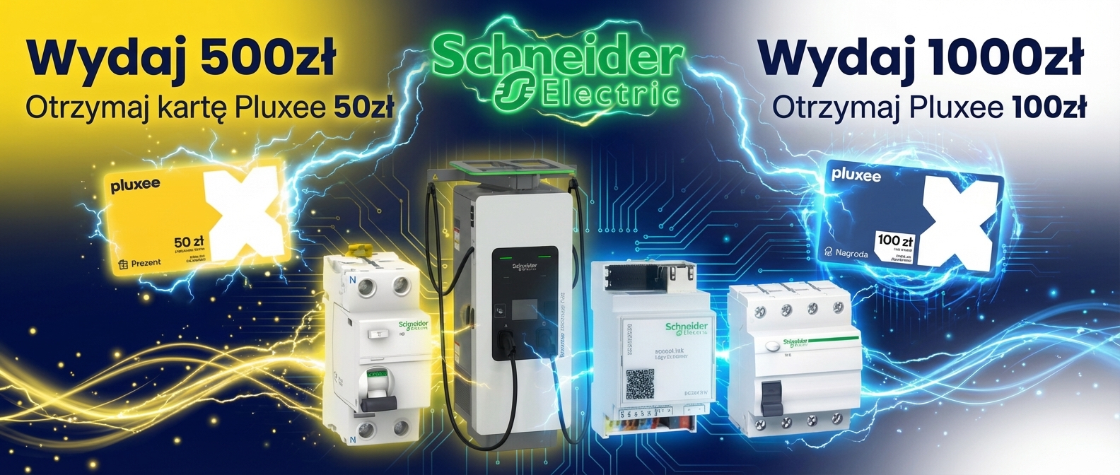 Promocja Schneider - Bony Pluxee za zakupy
