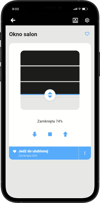 Aplikacja SimonGO – wizualizacja