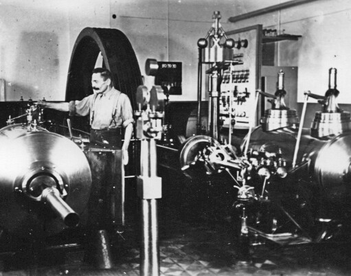 Maszyna parowa, 1925 r.