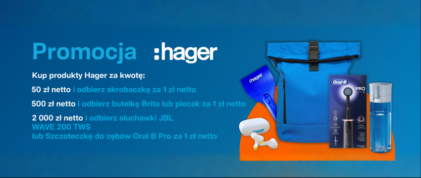 Promocja Hager - Nagrody za zakupy