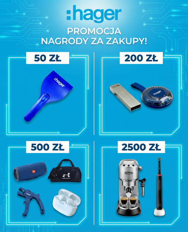 Nagrody za zakupy Hager