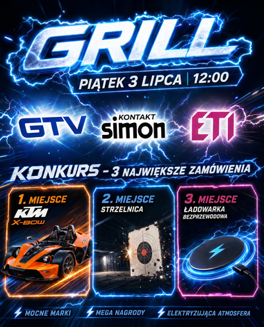 Grill w Karo Elektro Plus - konkurs na największe zamówienie