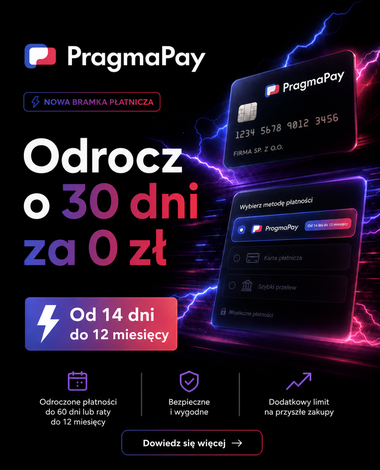 PragmaPay – 5% rabatu na cały koszyk
