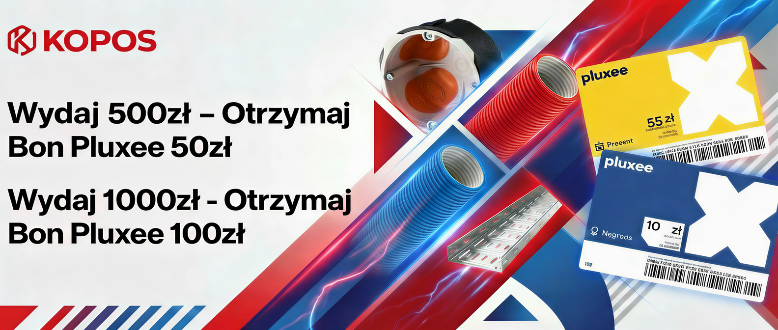 Promocja KOPOS - Bony Pluxee za zakupy